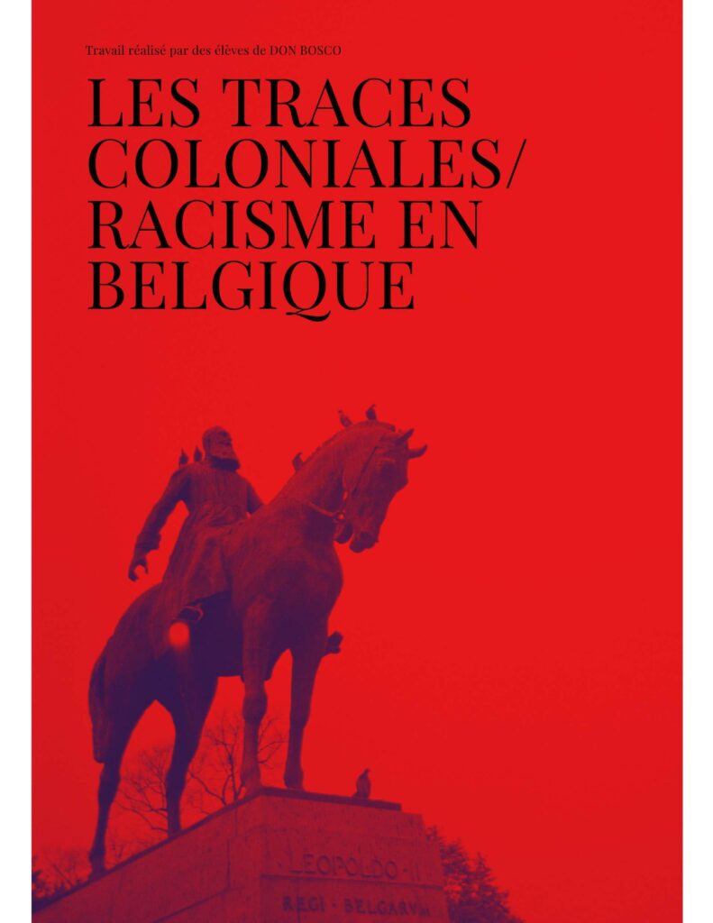 Couverture du zine Les traces coloniales / racisme en Belgique