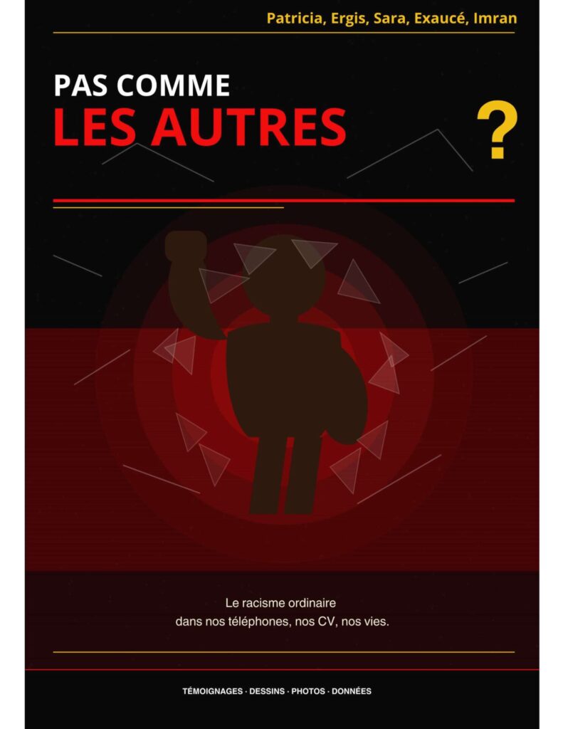 Couverture du zine Pas comme les autres sur le racisme ordinaire